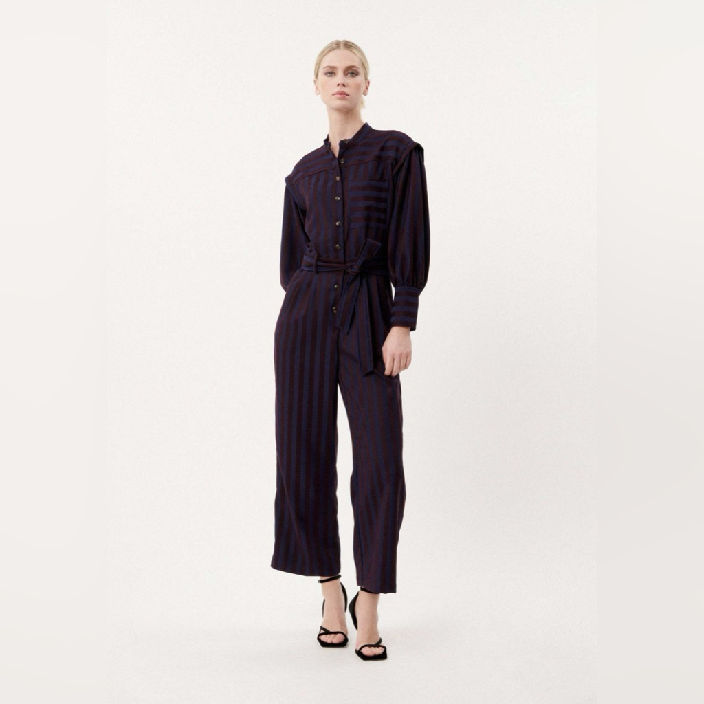 Frnch Tania Jumpsuit - Aubergine